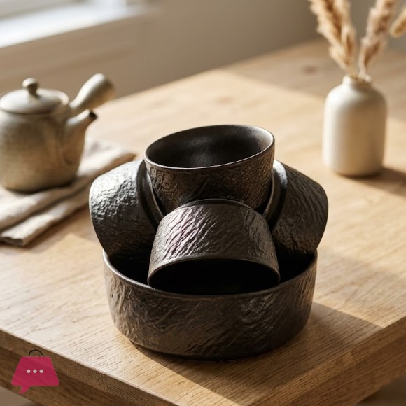 Rock Glazed Ceramic Bowl