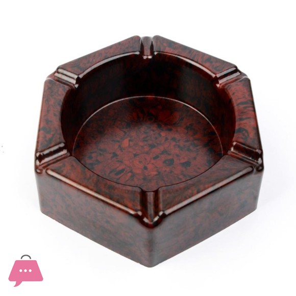 Classic Plastic Cigarette Ashtray Smoking Establishments Home