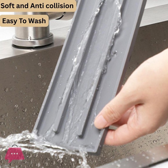 Silicone Pot Holder Tray & Lid Organizer Non-Slip Countertop Draining Mat Utensil-Spoon-Pan Rester Water Absorbent Sink Drying