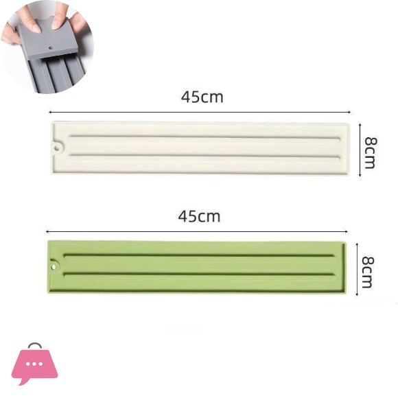 Silicone Pot Holder Tray & Lid Organizer Non-Slip Countertop Draining Mat Utensil-Spoon-Pan Rester Water Absorbent Sink Drying