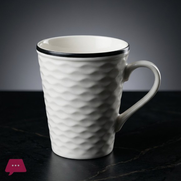 Imperial Wavy Mugs Set of 6 - 275ml