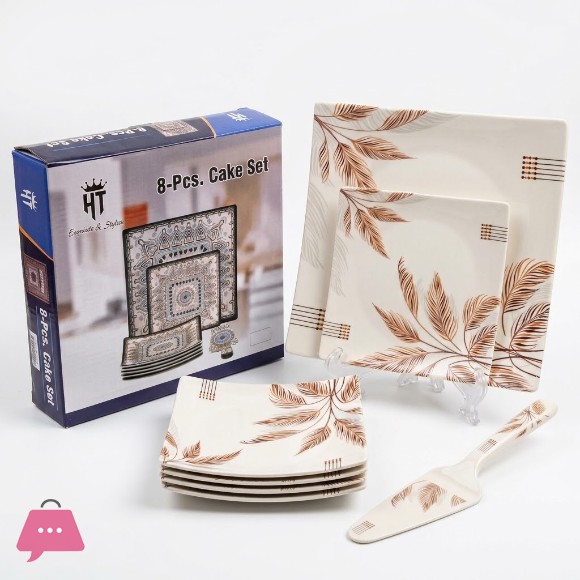 Imperial Cake Set 8Pcs Set