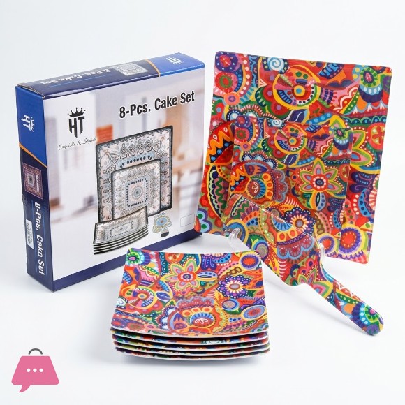 Imperial Cake Set 8Pcs Set
