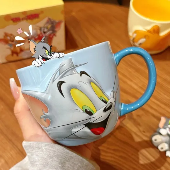 Tom and Jerry Ceramic Mug Officially Licensed Cartoon Design