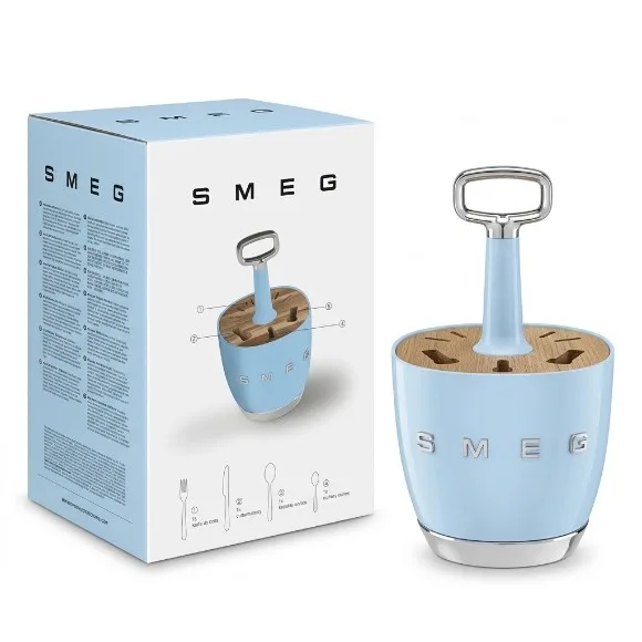SMEG Caddy Cutlery Holder - Retro Style & Perfect for Organizing Your Utensils