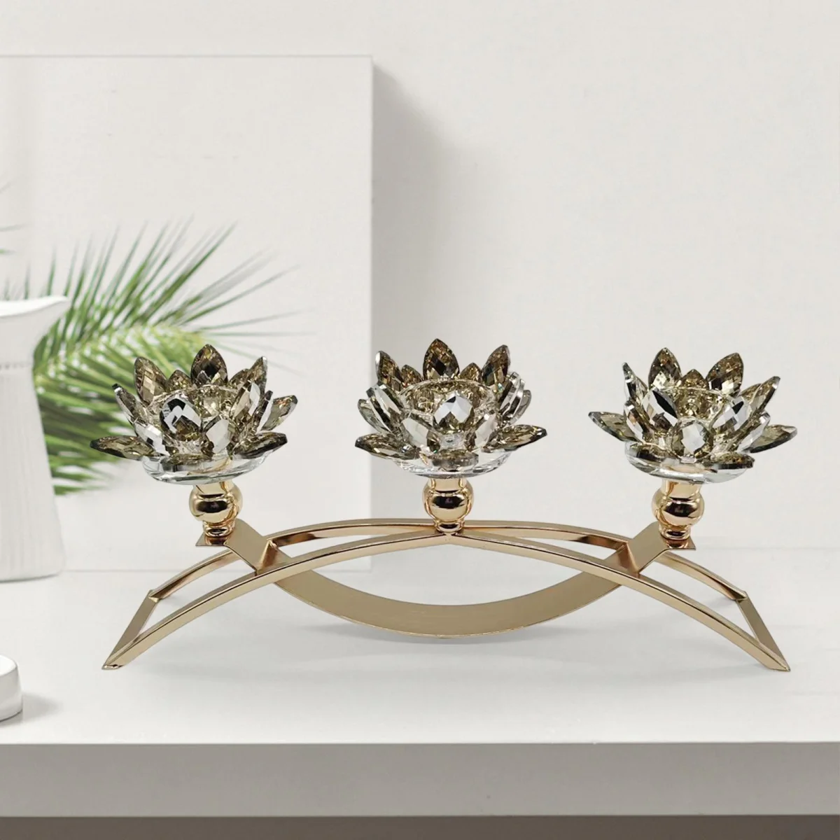 Tealight Holder Luxury Candelabra for Housewarming Travel Memorial