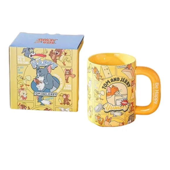 Tom and Jerry Officially Licensed Couples Ceramic Mug 550ml