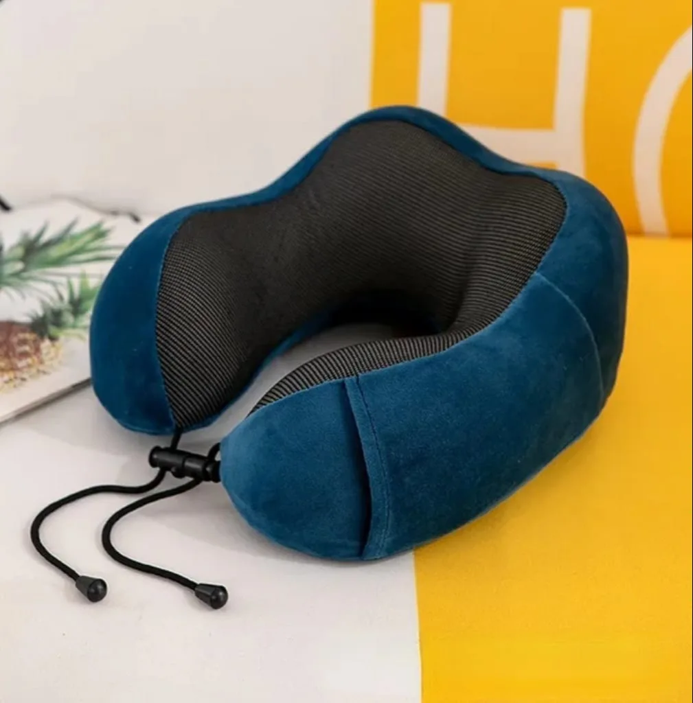 U Shaped Memory Foam Neck Pillows Soft Travel Pillow
