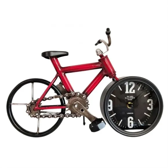 Vintage Collection Bike with Clock Display