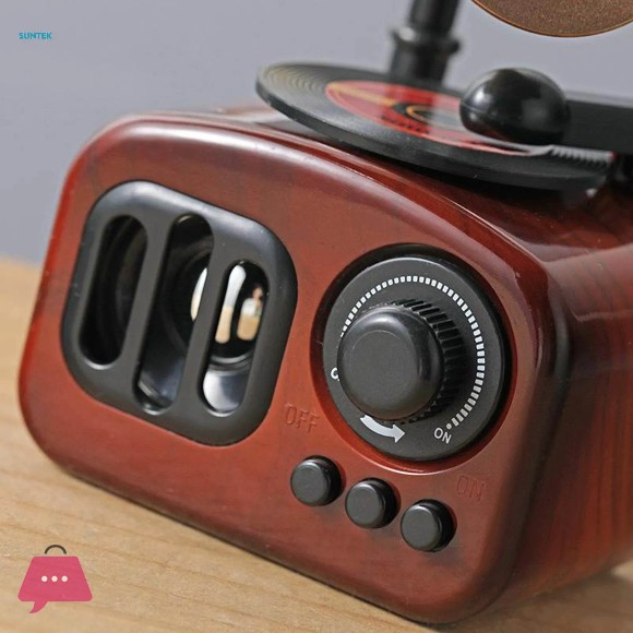 Classical Retro Gramophone Art Music Box Home Desktop Decoration Crafts