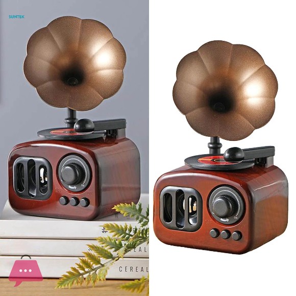 Classical Retro Gramophone Art Music Box Home Desktop Decoration Crafts