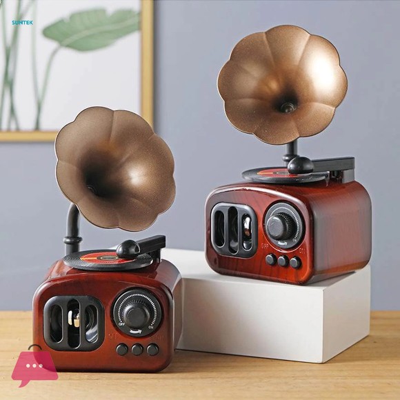 Classical Retro Gramophone Art Music Box Home Desktop Decoration Crafts