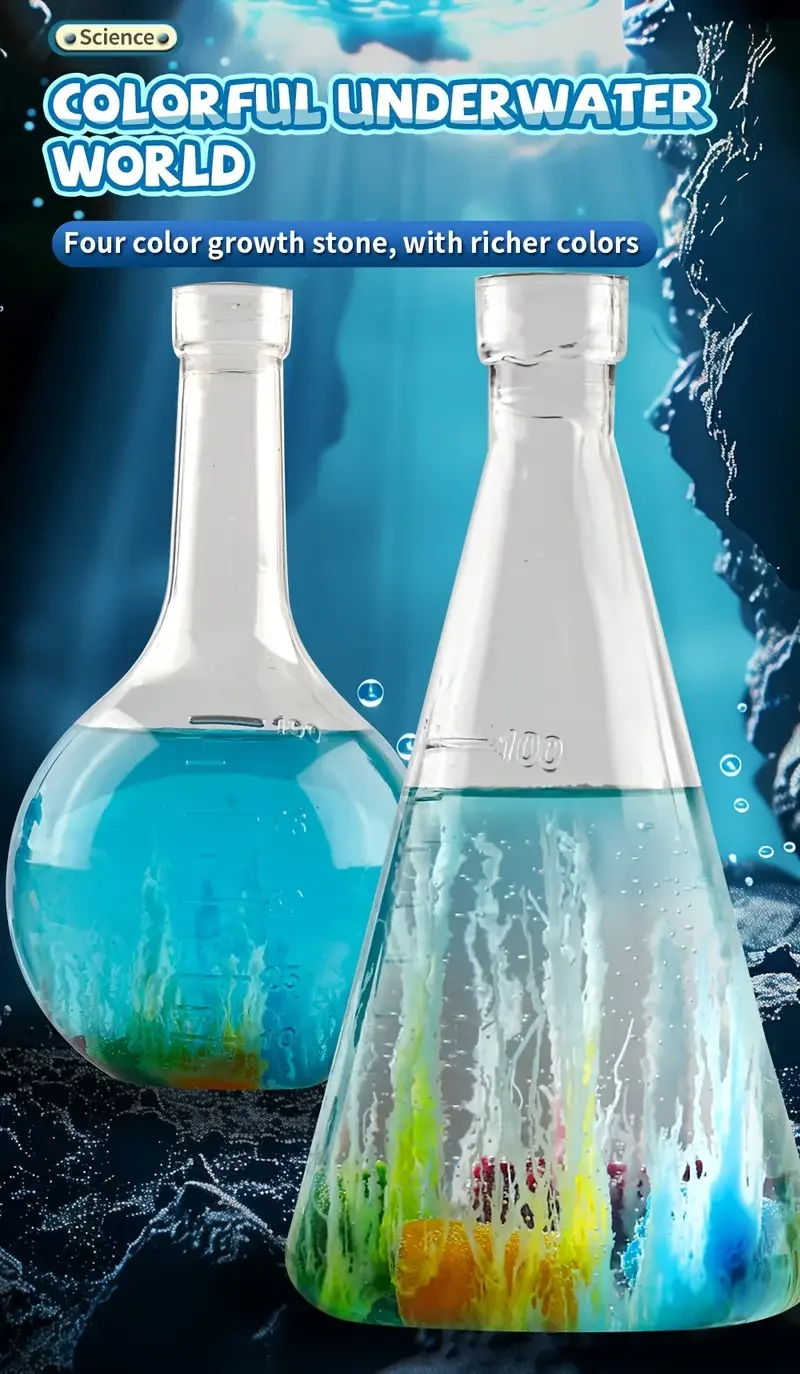 water garden experiment educational and entertaining toy diy   experiment kit   colors are random a   gift   halloween and christmas presents Product details 2