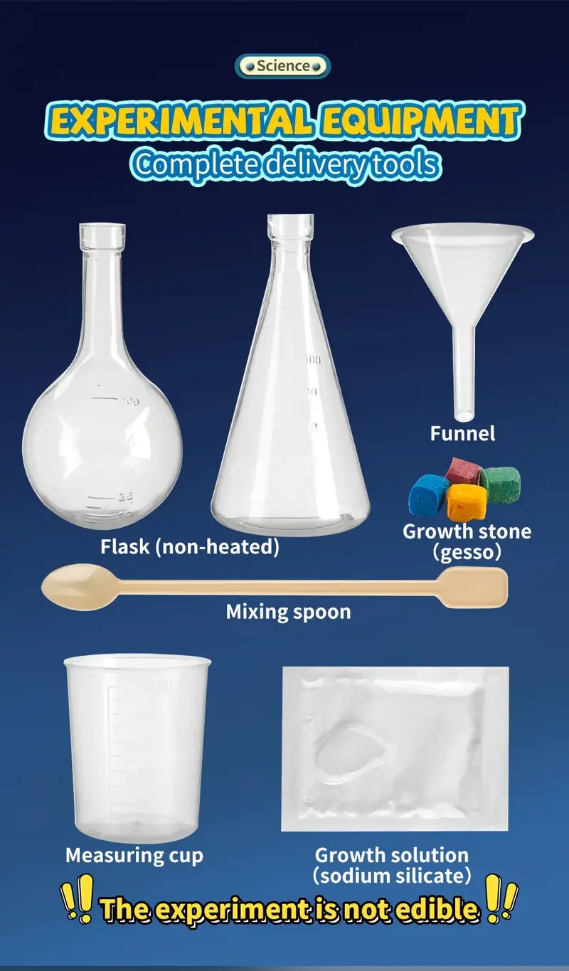 water garden experiment educational and entertaining toy diy   experiment kit   colors are random a   gift   halloween and christmas presents Product details 8