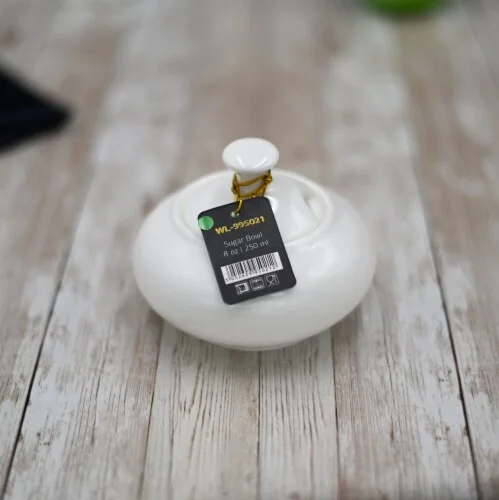 Set Of 6] Fine Porcelain Sugar Bowl 8 Oz | 250 Ml WL-995021/A, Set OF 6 - Pay Less Super Markets