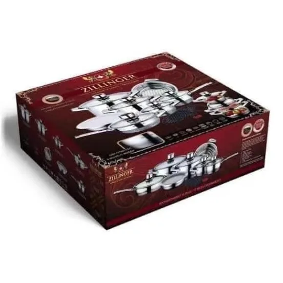 Zillinger High Quality 17Pcs Cookware Set