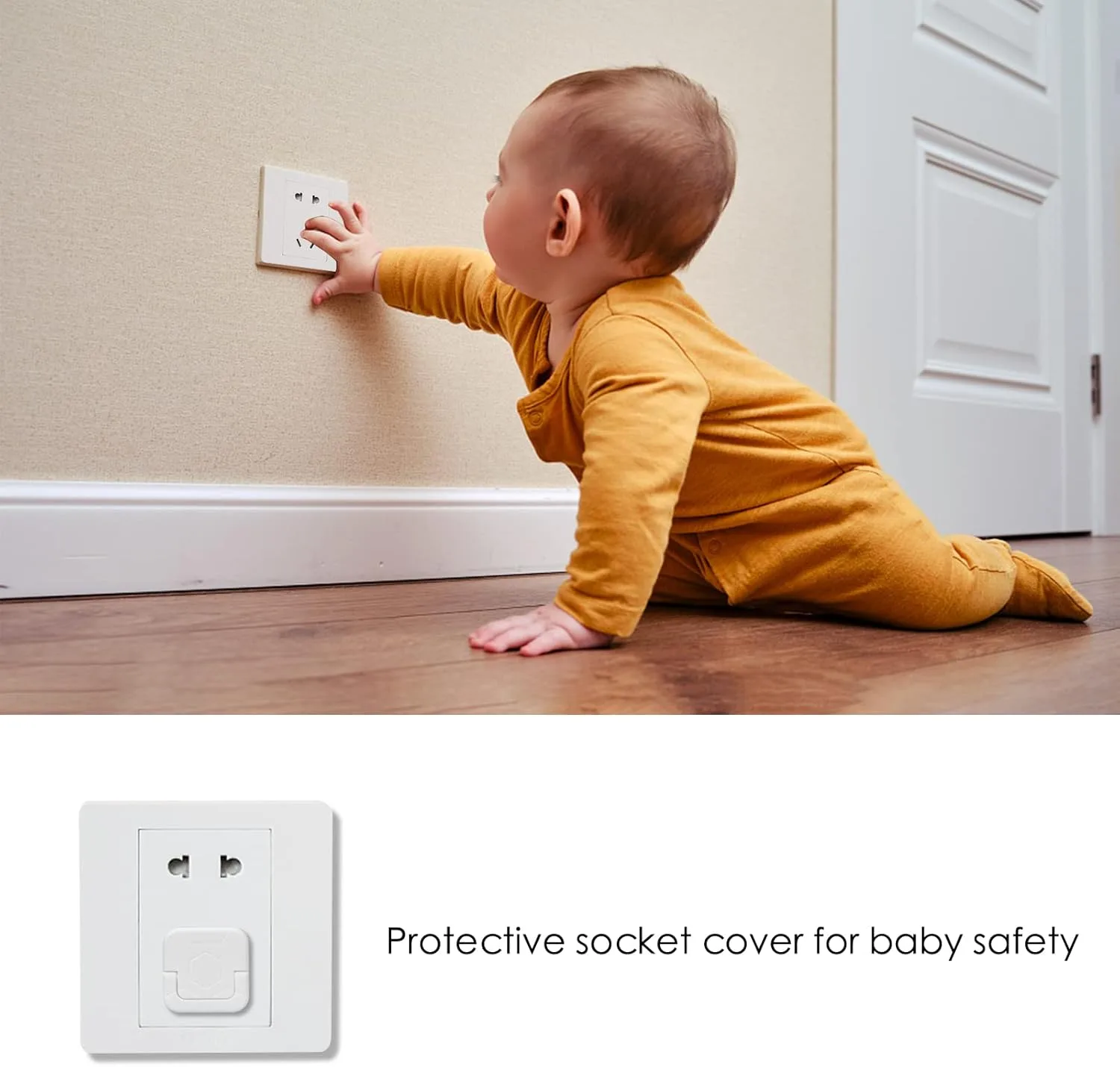2 Pin / 3Pin  Child Baby Kids Electrical Safety Outlet Plug Socket Protection Cover For Babies