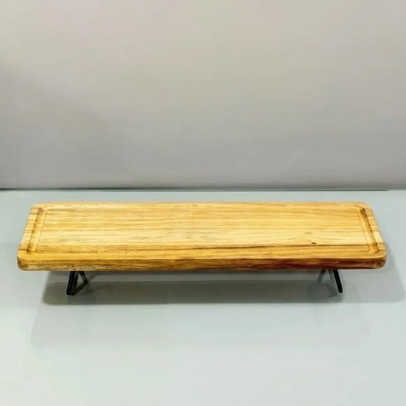 Acacia Wood Sushi Serving Board Handmade Japanese Style Cheese Platter