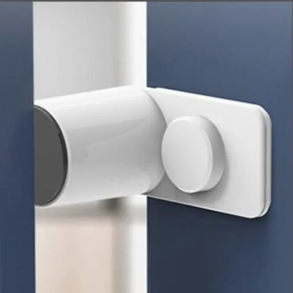 Baby Safety Lock for Door Children Security Door Stopper Door Lever Lock Prevent Baby From Ong Door Kids Anti-Pinching Hand