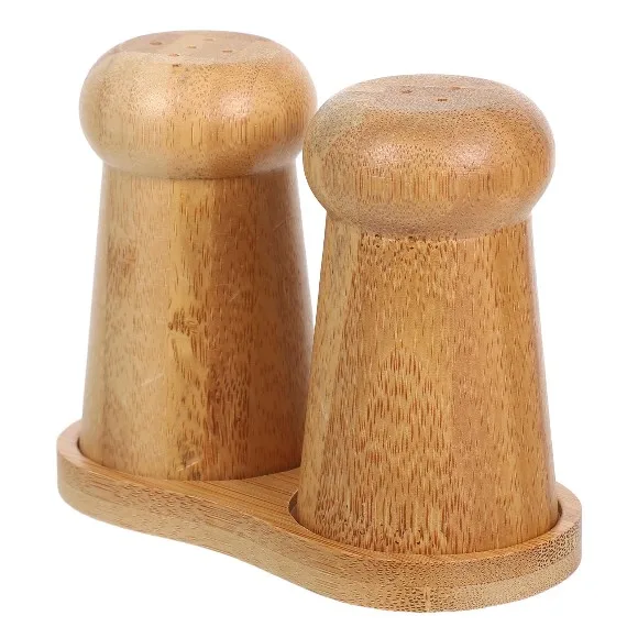 Bamboo Salt And Pepper Set