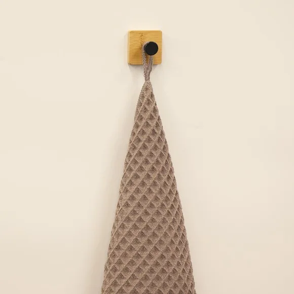 Bamboo & Wood Hooks Creative Towel Hooks Wooden Tie Scarf Rack Hooks Storage Rack Clothes and Hat Hanger