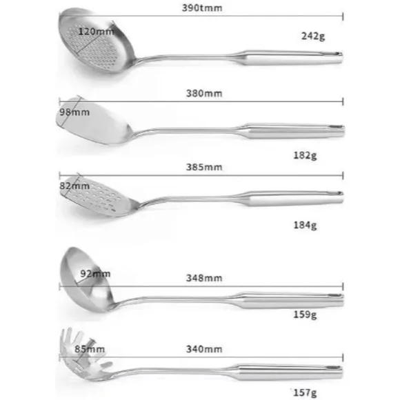C&E Kitchenware Honeycomb Laser Coated Stainless Steel Cookware Set 15 - Piece