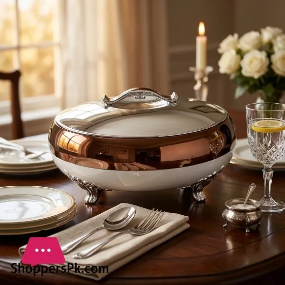 Golden Fire 4 Liter Oval Stand Hot Pot Taimwan Hotpot - 394CH-S