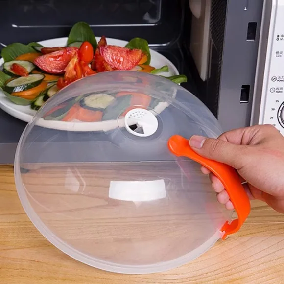 Microwave Cover for Foods Cover Transparent Microwave Splatter Lid
