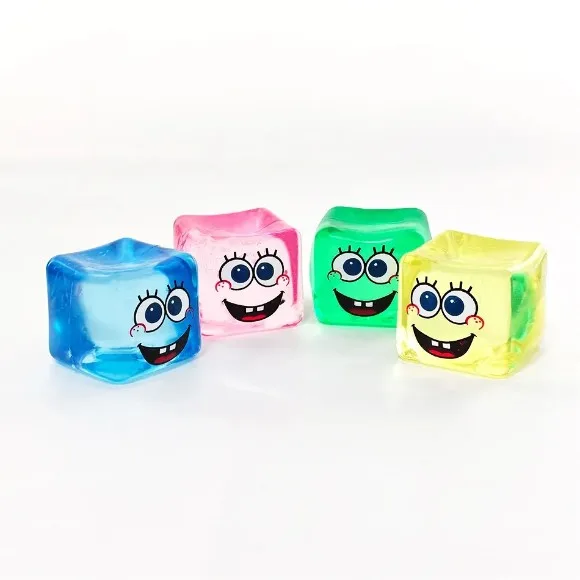 Potdemiel | Spongebob Needoh Nice Cube Fidget Toy Stress Relief Sensory Cube For ADHD Focus Office Desk Calming Gadget