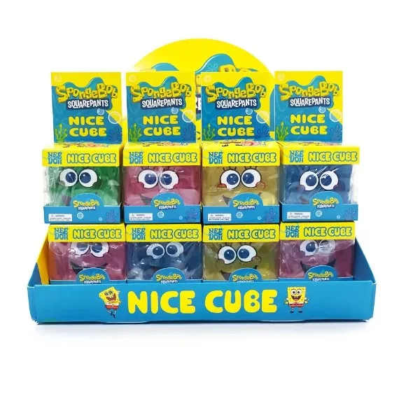 Potdemiel | Spongebob Needoh Nice Cube Fidget Toy Stress Relief Sensory Cube For ADHD Focus Office Desk Calming Gadget