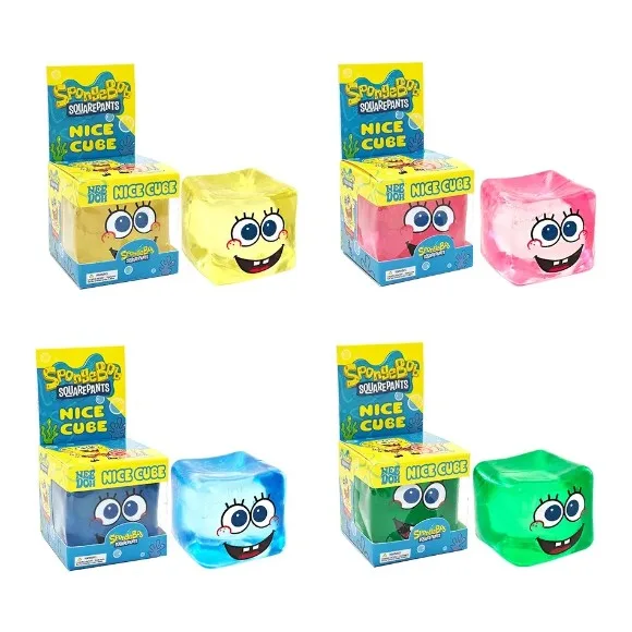 Potdemiel | Spongebob Needoh Nice Cube Fidget Toy Stress Relief Sensory Cube For ADHD Focus Office Desk Calming Gadget