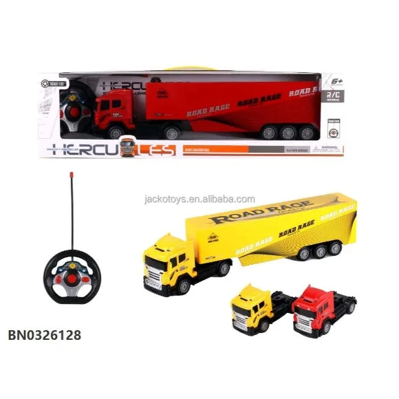 Remote Control Container Truck Toy for Kids – RC Road Race Cargo Truck in Pakistan