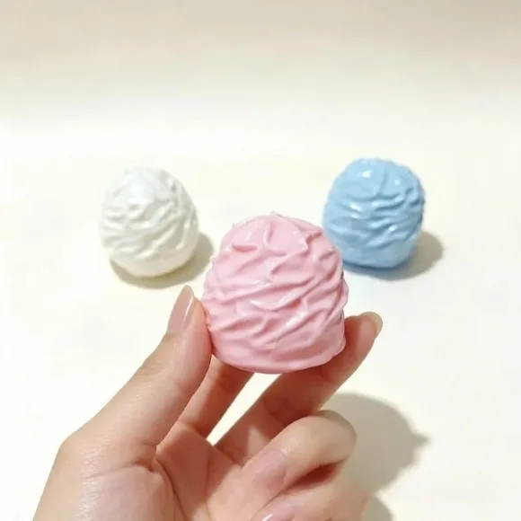 Steamed Stuffed Bun Squishy Toy Made Of Soft TPR Material, Colourful Stress Relief Toy