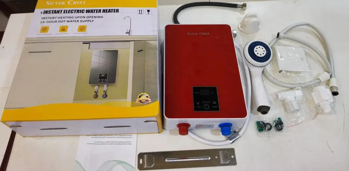 SverCrest Electric Instant Water Heater, Electric Instant Geyser with Shower