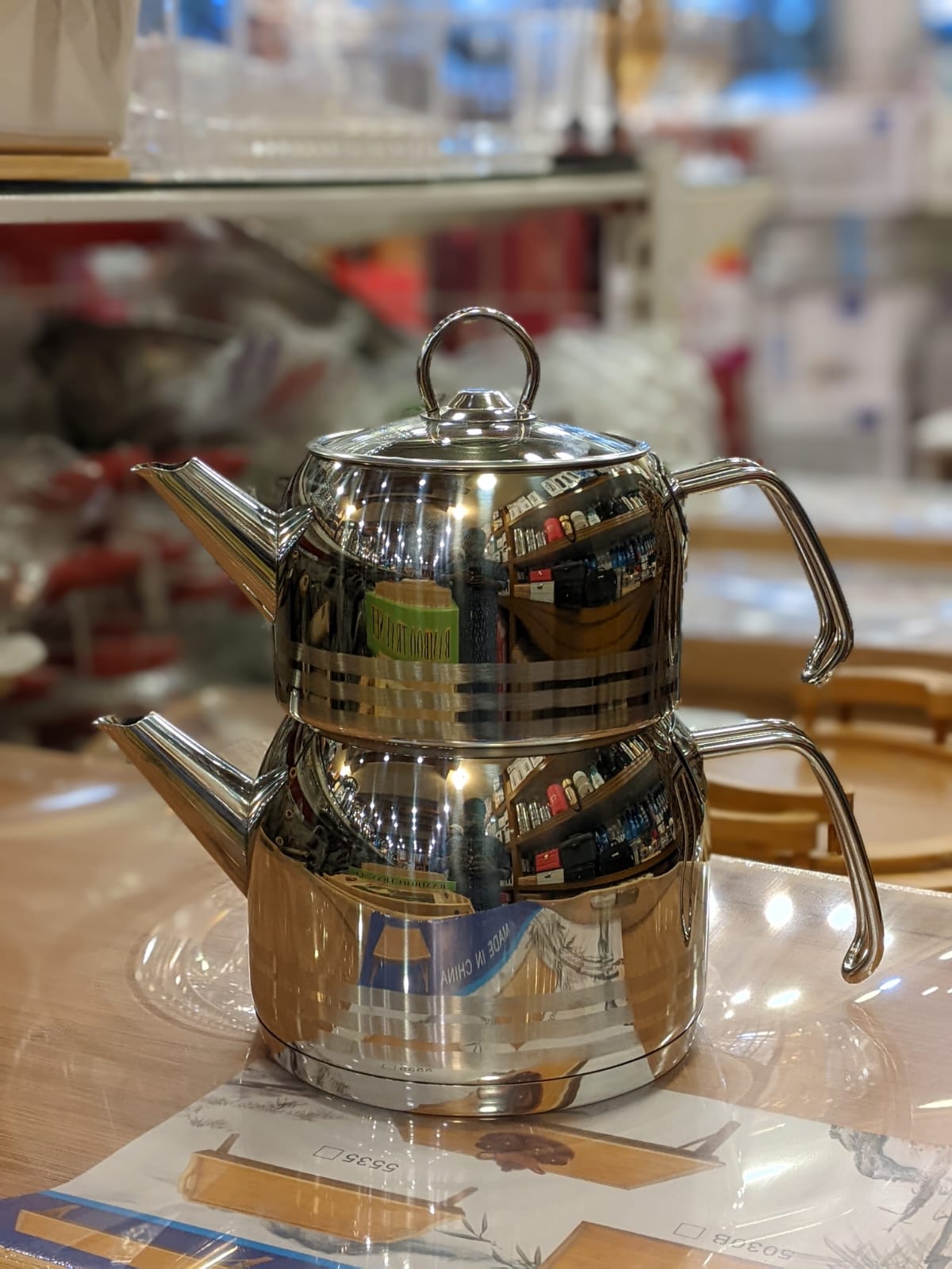 Korkmaz Provita Turkish Tea Pot Set - TurkishBOX